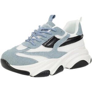 🆕 Niluber Platform Sneakers-Slip Women White Running Lightweight Glitter Shoes